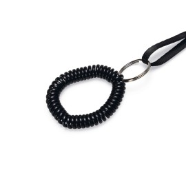 Beeztees Köpek Eğitim Düdüğü ve Klikırı, Karabina ve Bağlama Kordonlu, Mavi, 7x3x2cm