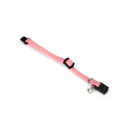 Beeztees Yavru Kedi Boyun Tasması, Zilli, Pembe, 15-22cm