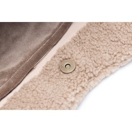 Beeztees DBL Köpek Taşıma Çantası, Yıkanabilir, 6,5Kg'ye kadar, Bej, 43x15x35cm