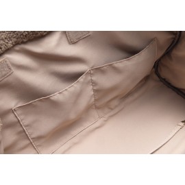 Beeztees DBL Köpek Taşıma Çantası, Yıkanabilir, 6,5Kg'ye kadar, Bej, 43x15x35cm