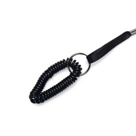 Beeztees Köpek Eğitim Klikırı, Karabina ve Bağlama Kordonlu, Yeşil, 6,5x4x2cm