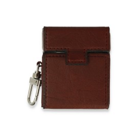 Newface Airpods 2 (2.nesil) Deri Kılıf - Bordo