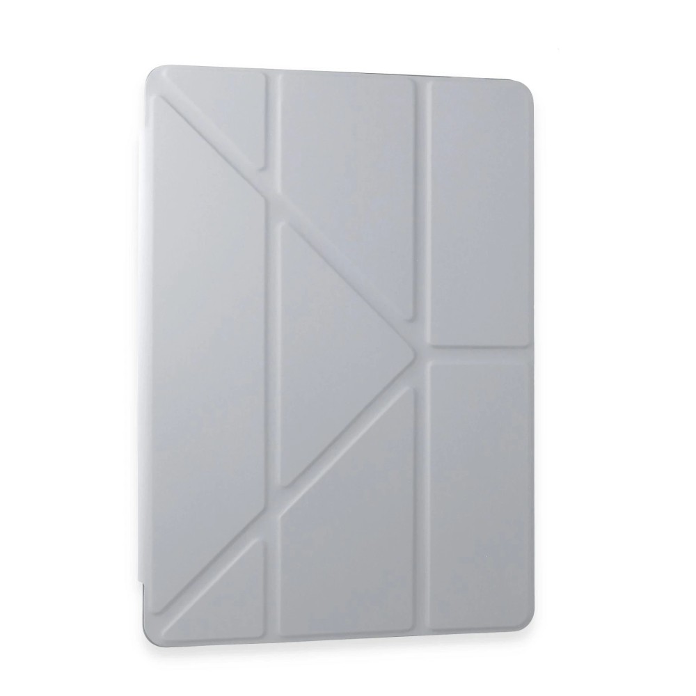 Newface Samsung Galaxy Tab A9 Kılıf Kalemlikli Mars Tablet Kılıfı - Gri