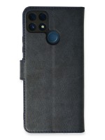 Newface Realme C25 Kılıf Trend S Plus Kapaklı Kılıf - Lacivert