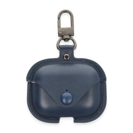 Newface Airpods 3 (3.nesil) Çanta Deri Kılıf - Lacivert