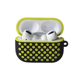 Newface Airpods Pro 2 (2.nesil) Spor Delikli Kılıf - Siyah-Sarı