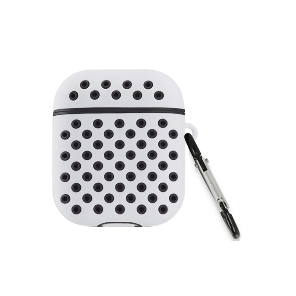 Newface Airpods 3 (3.nesil) Spor Delikli Kılıf - Gri-Siyah