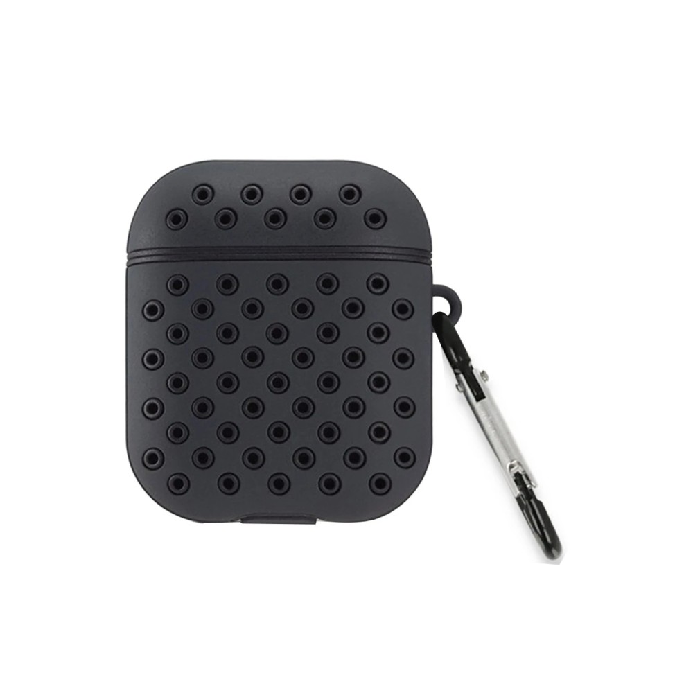 Newface Airpods 3 (3.nesil) Spor Delikli Kılıf - Siyah-Siyah