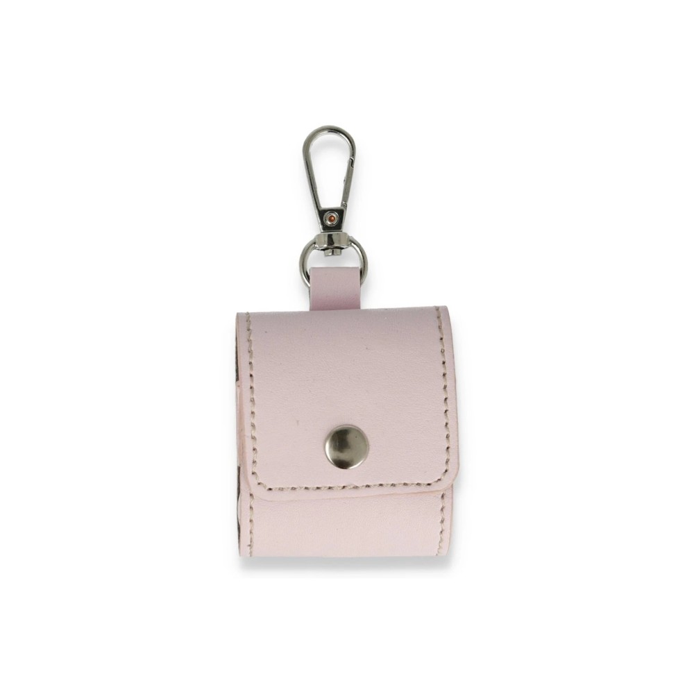 Newface Airpods Pro (1.nesil) Askılı Kılıf - Pudra