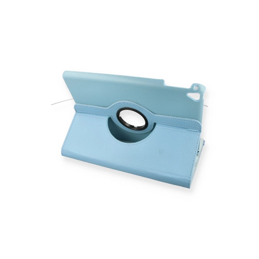 Newface Ipad 9.7 (2018) Kılıf 360 Tablet Deri Kılıf - Turkuaz