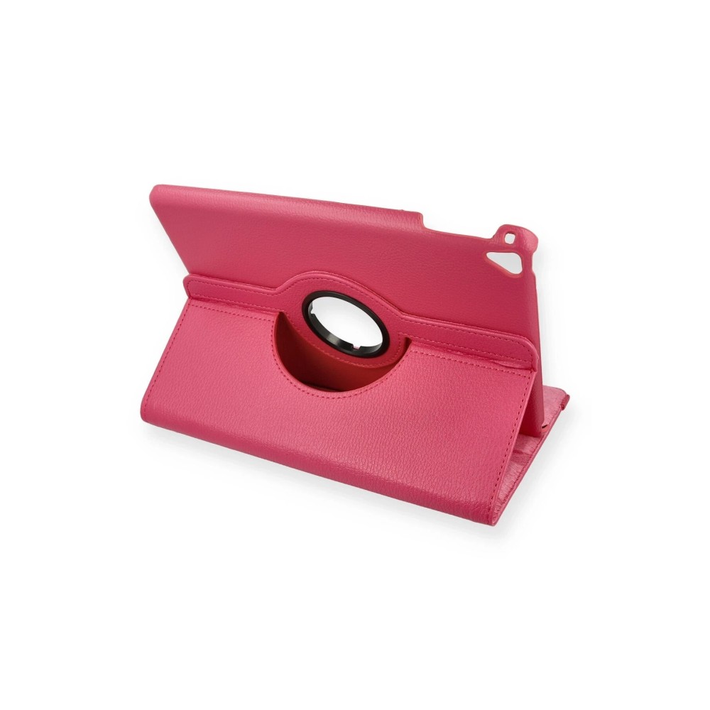 Newface Ipad 9.7 (2018) Kılıf 360 Tablet Deri Kılıf - Pembe