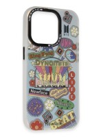 Newface iPhone 13 Pro Max Kılıf Estoril Desenli Kapak - Estoril - 14