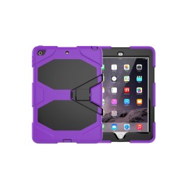 Newface Ipad 5 Air 9.7 Kılıf Griffin Tablet Kapak - Mor