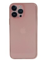 Newface iPhone 13 Pro Max Kılıf PP Ultra İnce Kapak - Pembe