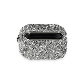 Newface Airpods Pro (1.nesil) Mira Taşlı Kılıf - Gümüş