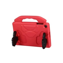 Newface Samsung Galaxy Tab A9 Plus Kılıf Like Stantlı Tablet Silikon - Kırmızı