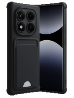 Newface Xiaomi Redmi Note 14 Pro Plus Kelvin Kartvizitli Silikon - Siyah