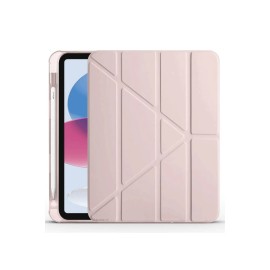 Newface Ipad 2022 10.9 (10.nesil) Kılıf Kalemlikli Mars Tablet Kılıfı - Rose Gold