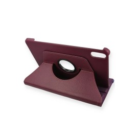 Newface Huawei Honor Pad V9 Kılıf 360 Tablet Deri Kılıf - Mürdüm