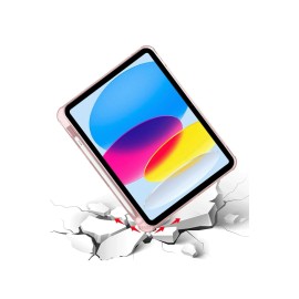 Newface Ipad 2022 10.9 (10.nesil) Kılıf Kalemlikli Mars Tablet Kılıfı - Rose Gold