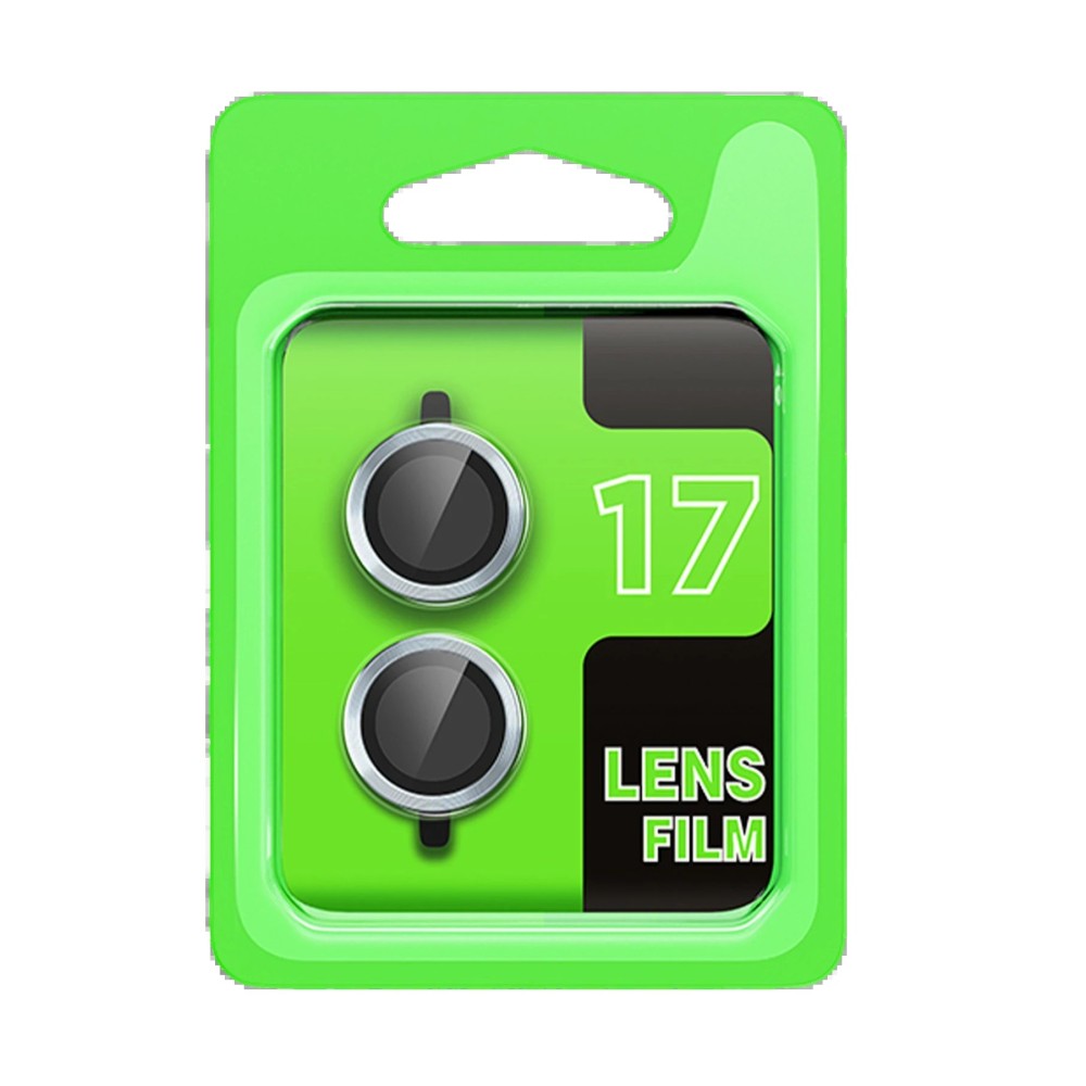 Newface Apple iPhone 17 Raze Metal Kamera Lens - Açık Mavi