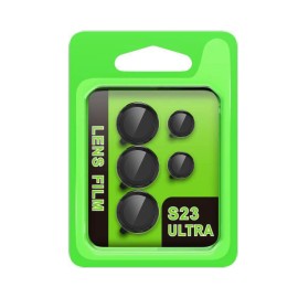 Newface Samsung Galaxy S23 Ultra Raze Metal Kamera Lens - Siyah