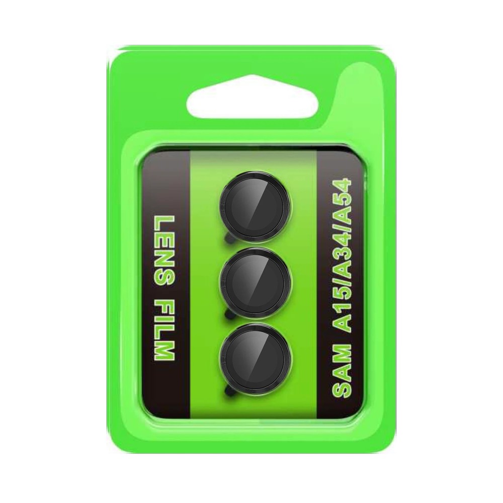 Newface Samsung Galaxy A15 4G Raze Metal Kamera Lens - Siyah