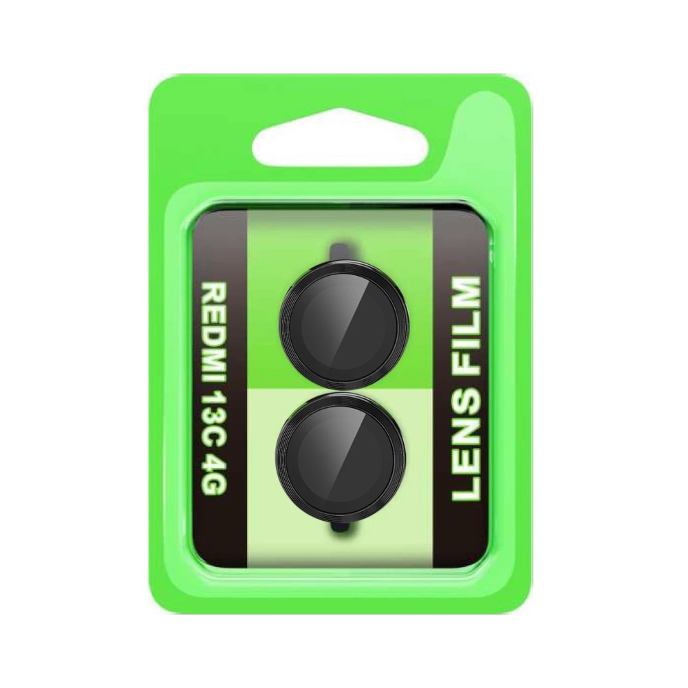 Newface Xiaomi Redmi 13C Raze Metal Kamera Lens - Siyah