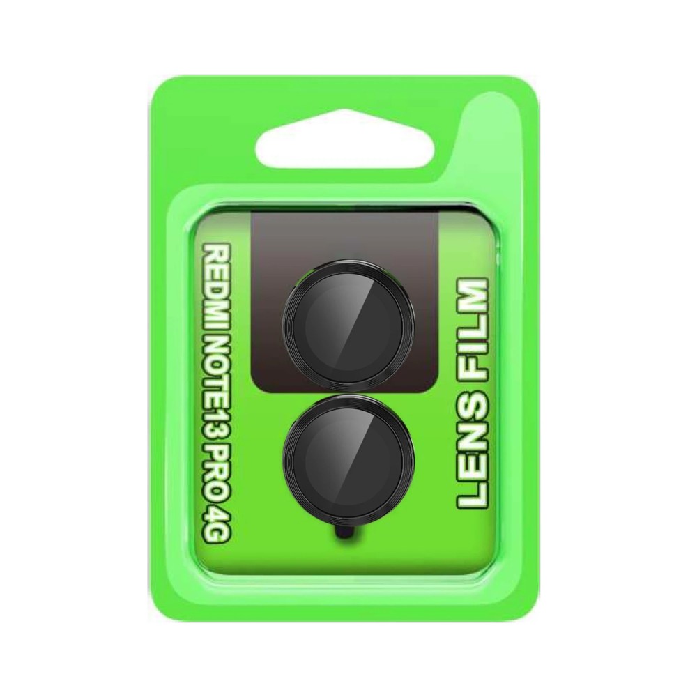 Newface Xiaomi Redmi Note 13 Pro 4G Raze Metal Kamera Lens - Siyah