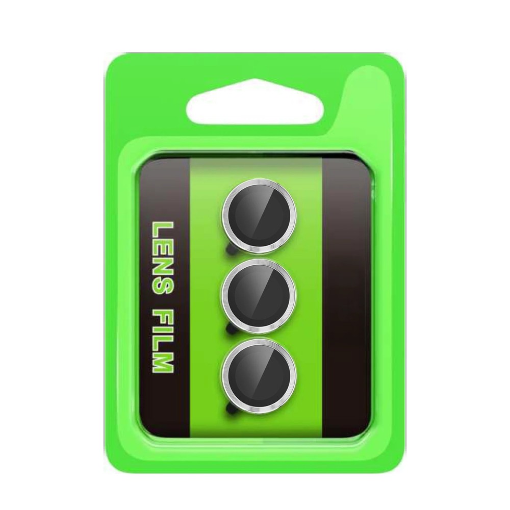 Newface Samsung Galaxy S25 FE Raze Metal Kamera Lens - Gümüş