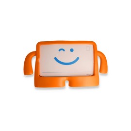 Newface Apple iPad Pro 13 (2024) Karakter Tablet Silikon - Turuncu