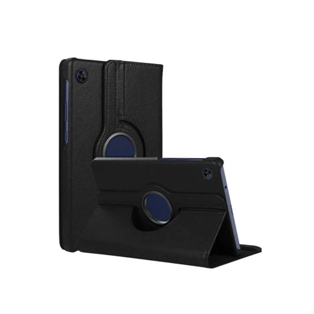 Newface Samsung Galaxy Tab A11 360 Tablet Deri Kılıf - Siyah