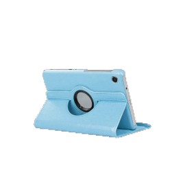 Newface Samsung Galaxy Tab A11 360 Tablet Deri Kılıf - Turkuaz