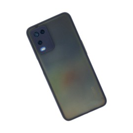 Newface Oppo A54 4G Kılıf Montreal Silikon Kapak - Lacivert