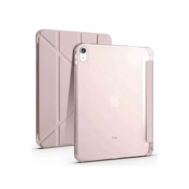 Newface Ipad 2022 10.9 (10.nesil) Kılıf Kalemlikli Mars Tablet Kılıfı - Rose Gold