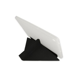 Newface iPad 9.7 (2018) Kılıf Kalemlikli Mars Tablet Kılıfı - Siyah