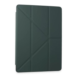 Newface Samsung Galaxy Tab A9 Plus Kılıf Kalemlikli Mars Tablet Kılıfı - Koyu Yeşil