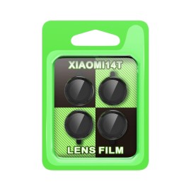 Newface Xiaomi Mi 14T Raze Metal Kamera Lens - Siyah