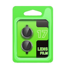 Newface Apple iPhone 17 Raze Metal Kamera Lens - Gri