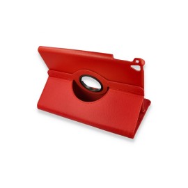 Newface Ipad 4 9.7 Kılıf 360 Tablet Deri Kılıf - Kırmızı