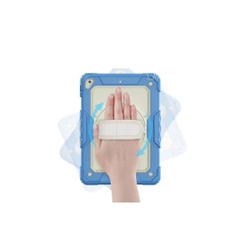 Newface Ipad 5 Air 9.7 Kılıf Strap New Tablet Kapak - Mavi