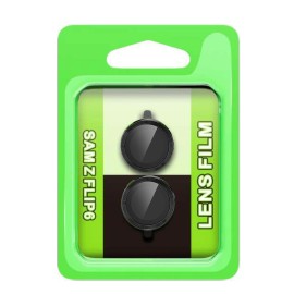 Newface Samsung Galaxy Z Flip 6 Raze Metal Kamera Lens - Siyah