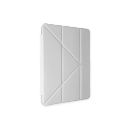 Newface Samsung Galaxy Tab A9 Plus Kılıf Kalemlikli Mars Tablet Kılıfı - Gri