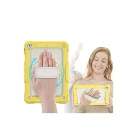 Newface Ipad 5 Air 9.7 Kılıf Strap New Tablet Kapak - Sarı