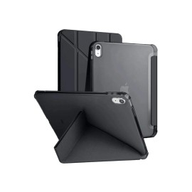 Newface iPad 2022 10.9 (10.nesil) Kılıf Kalemlikli Mars Tablet Kılıfı - Siyah