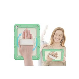 Newface Ipad 5 Air 9.7 Kılıf Strap New Tablet Kapak - Yeşil