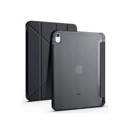 Newface iPad 2022 10.9 (10.nesil) Kılıf Kalemlikli Mars Tablet Kılıfı - Siyah