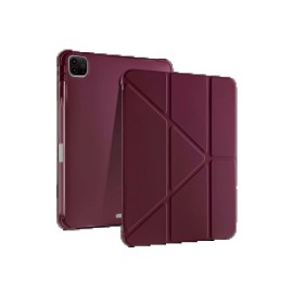 Newface iPad Air 13 (2024) Kılıf Kalemlikli Mars Tablet Kılıfı - Mor