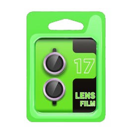 Newface Apple iPhone 17 Raze Metal Kamera Lens - Açık Mor