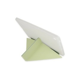 Newface iPad 2022 10.9 (10.nesil) Kılıf Kalemlikli Mars Tablet Kılıfı - Açık Yeşil